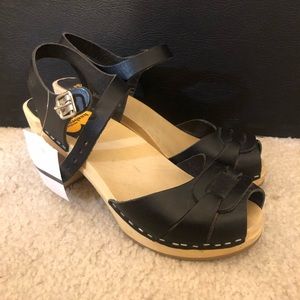 Swedish Hasbeens Peep Toe High